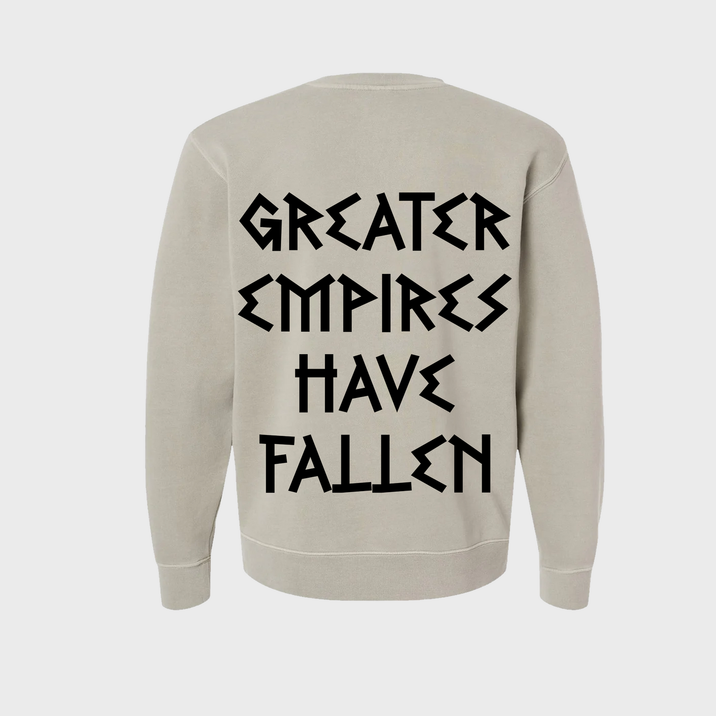 Greater Empires Have Fallen